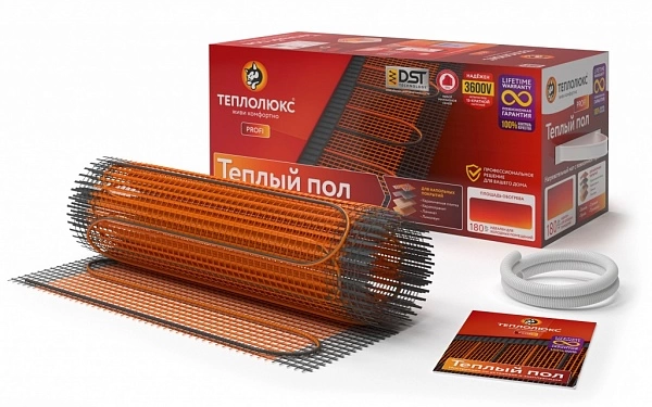 Мат нагревательный «Теплолюкс» ProfiMat630 Вт/3,5 кв.м.